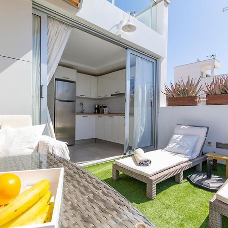 Cozy And Sea Views Private Terrace Apartment Ла-Плайя-де-Арнегин Экстерьер фото
