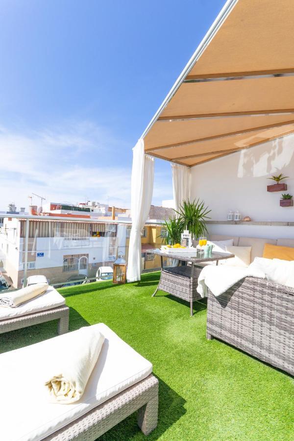 Cozy And Sea Views Private Terrace Apartment Ла-Плайя-де-Арнегин Экстерьер фото